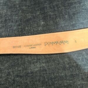 Donna Karan Tan Leather Accessory